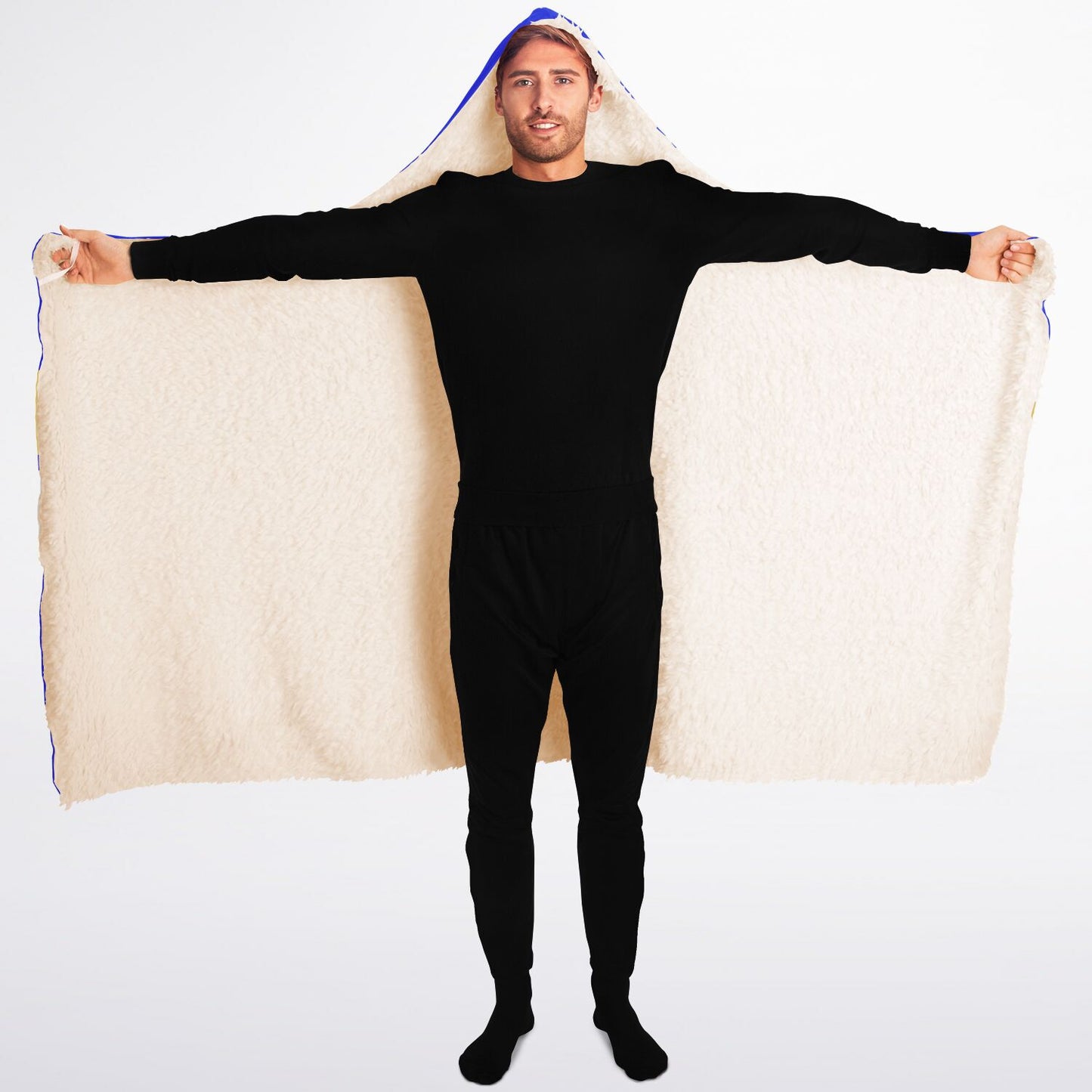 Soccer Champion Blue - Hooded Blanket
