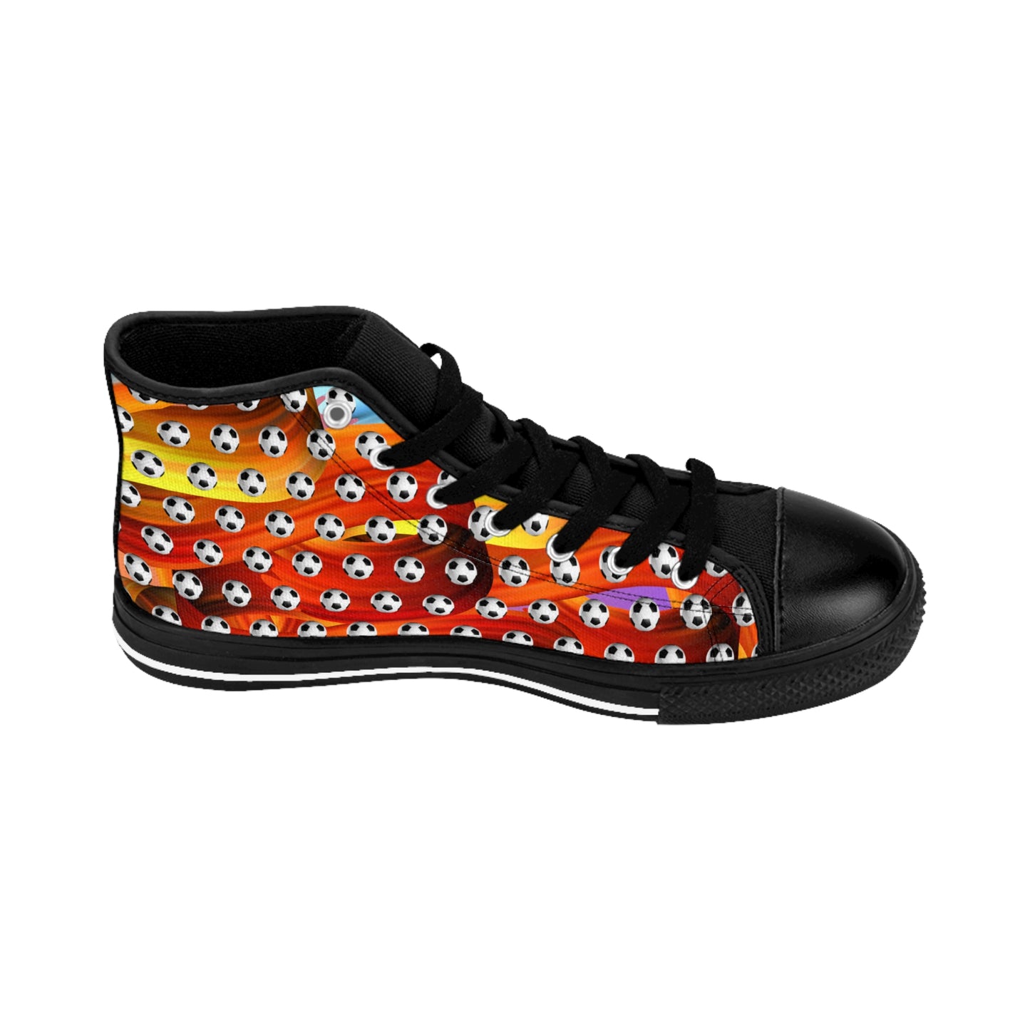 Soccer Ball & Color - High Sneaker