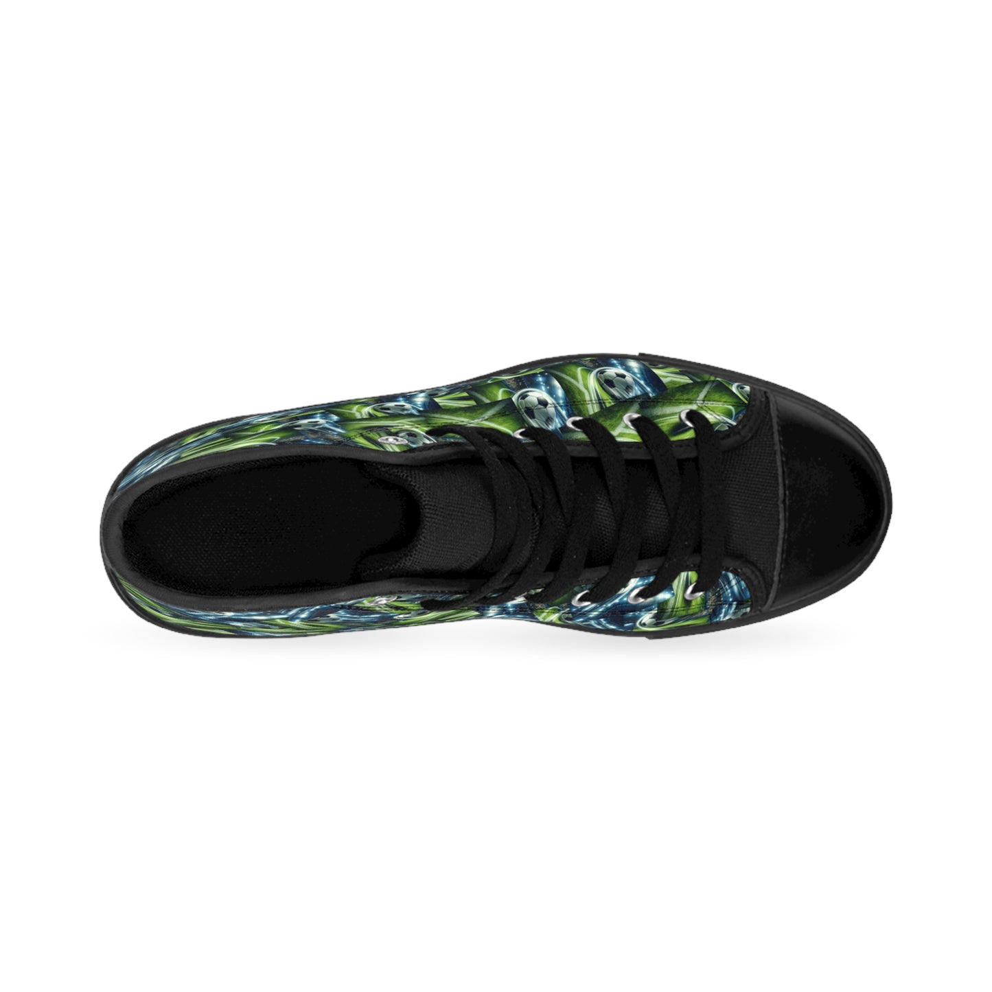 Soccer Pattern - High Sneaker