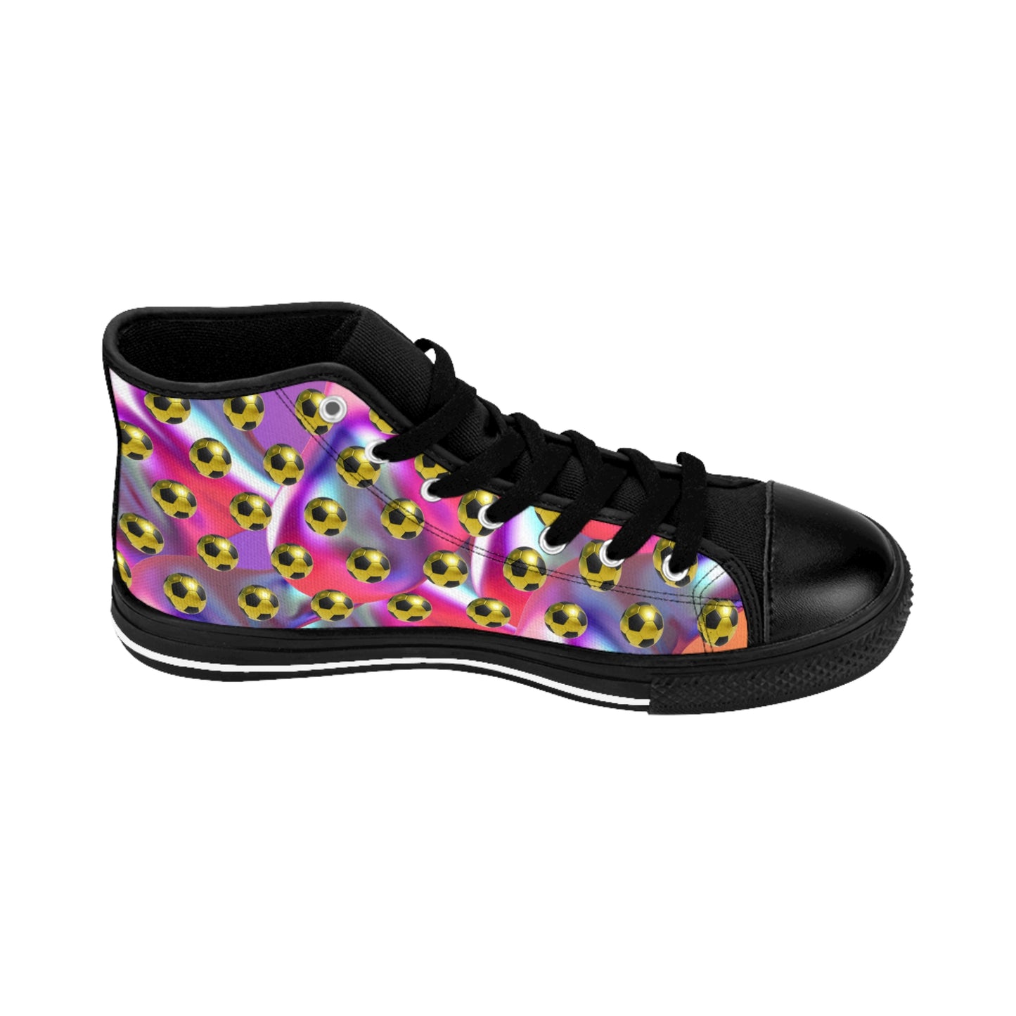 Soccer Ball Silver - High Sneaker