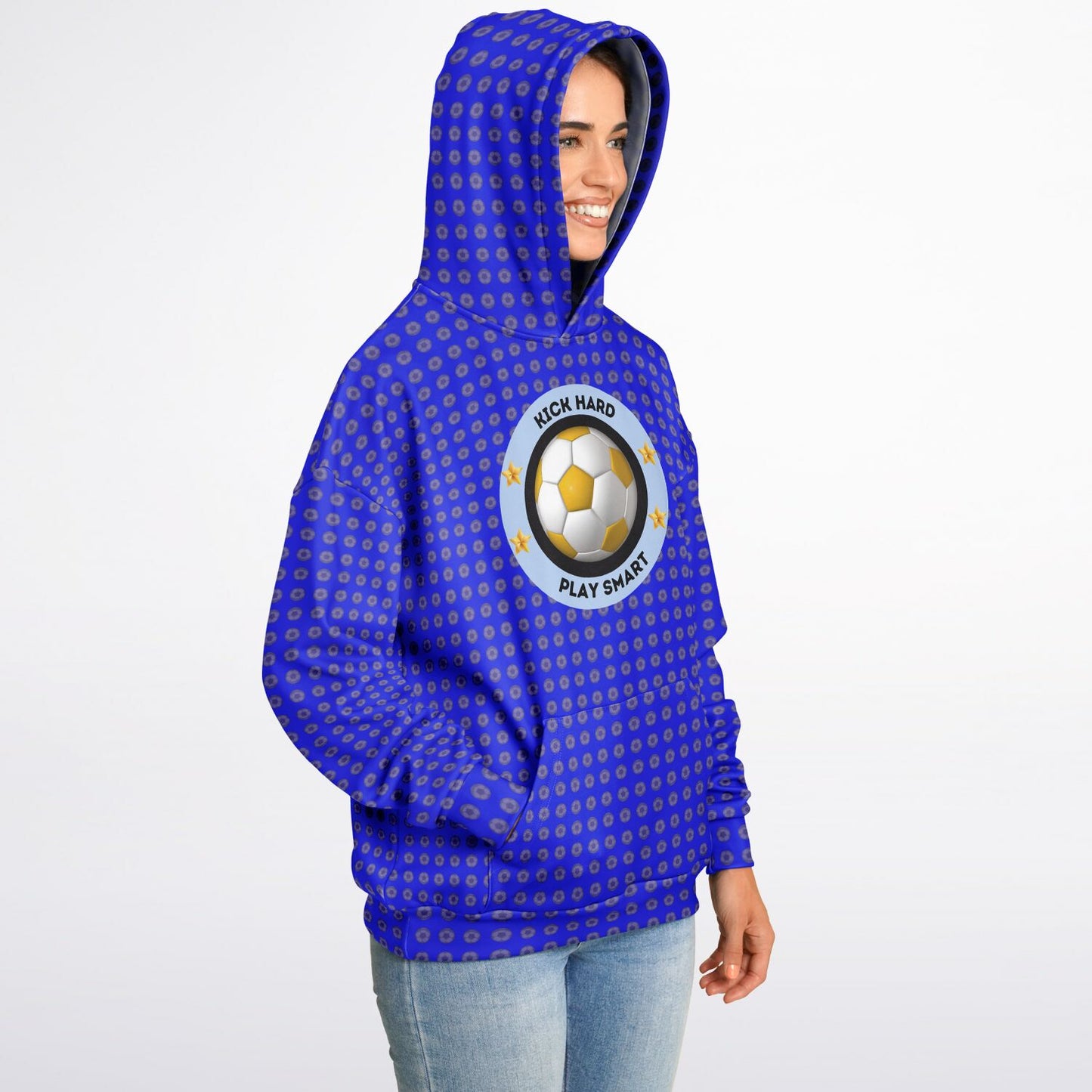 Kick Hard Play Smart - Hoodie