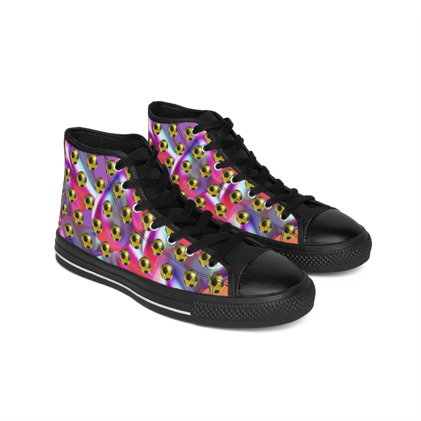 Soccer Ball Silver - High Sneaker