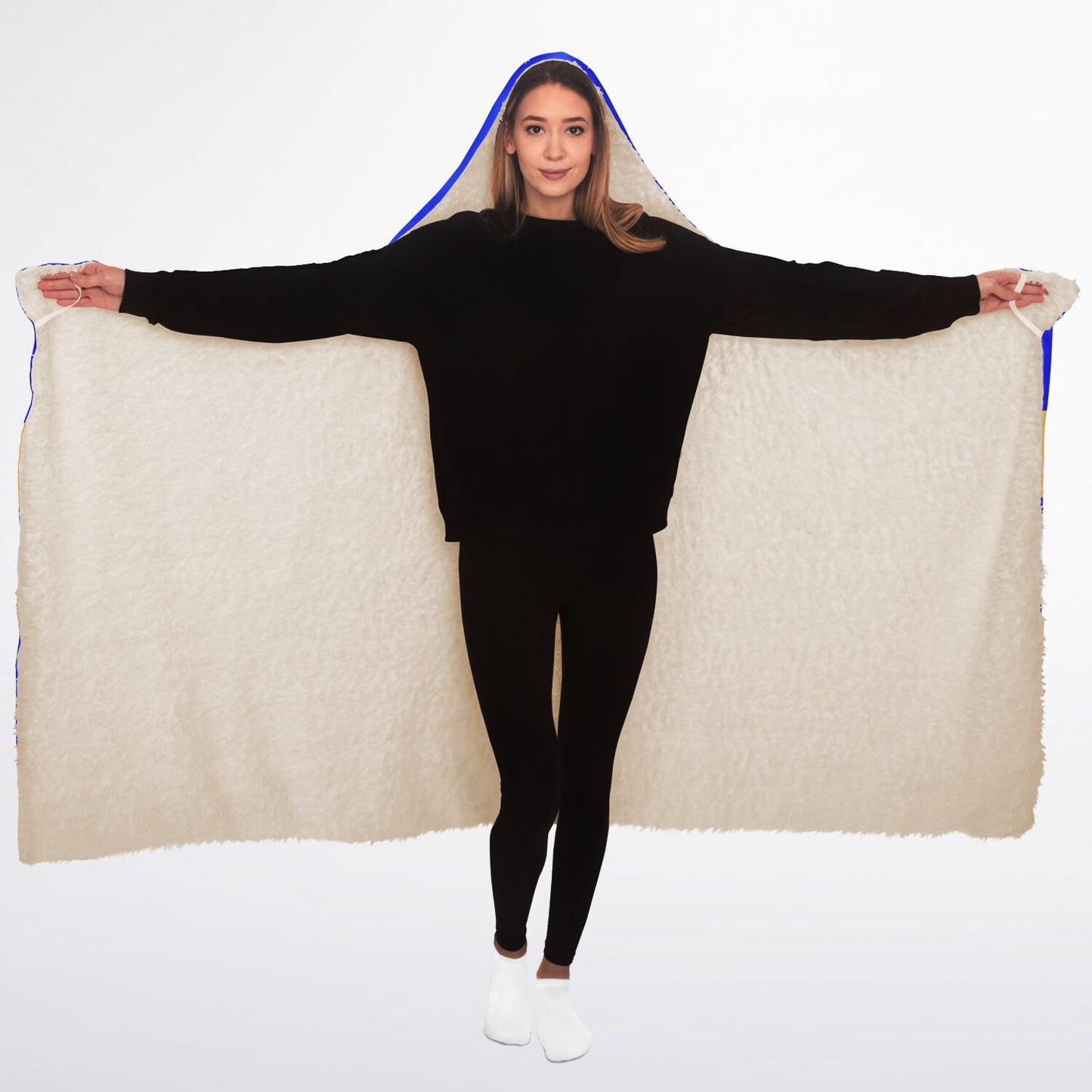 Soccer Champion Blue - Hooded Blanket