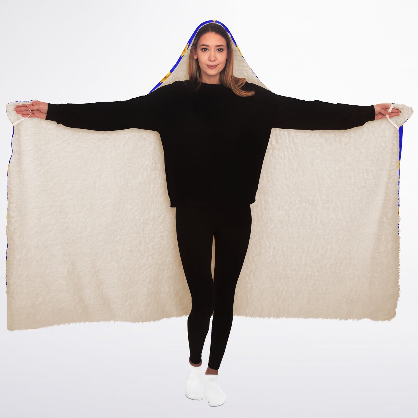 Kick Hard & Play Smart - Hooded Blanket