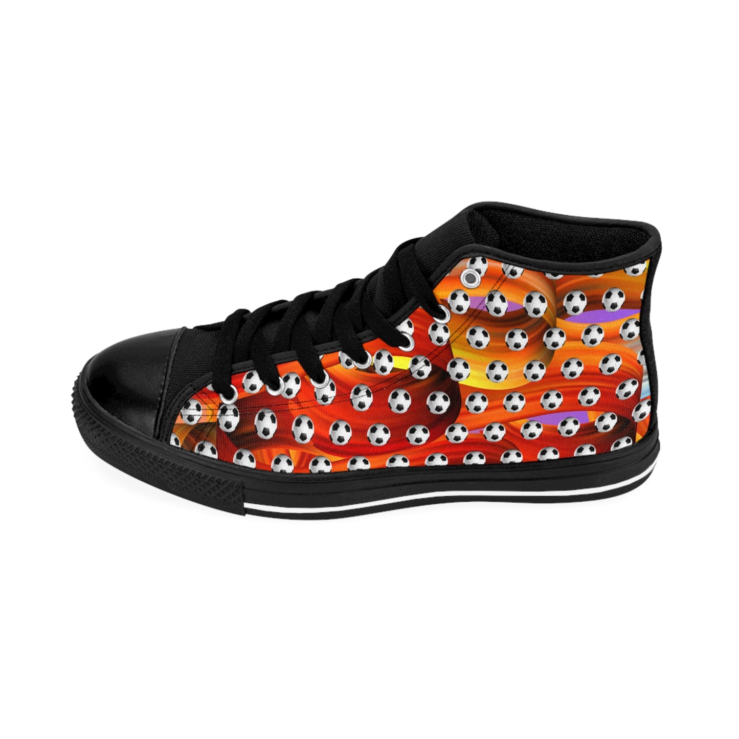 Soccer Ball & Color - High Sneaker