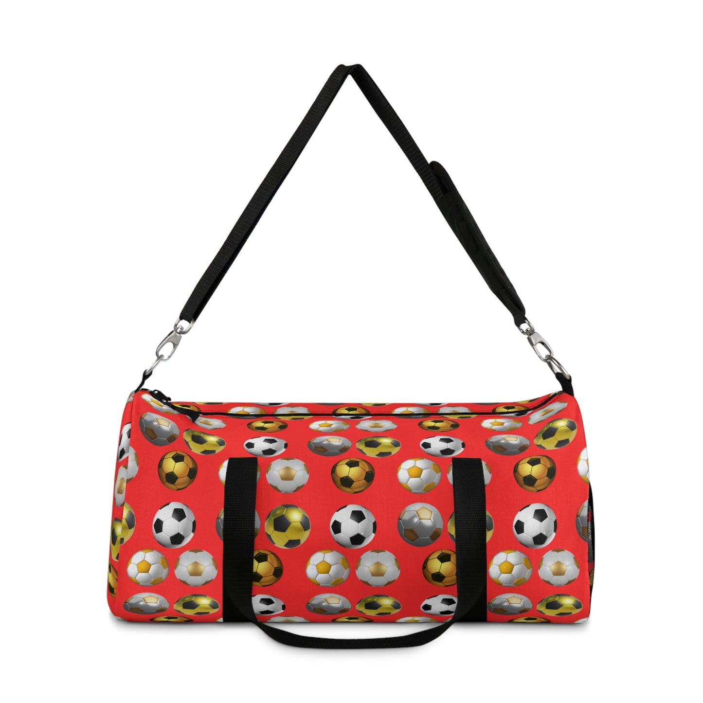 Duffel Bag - Soccer Balls - Red
