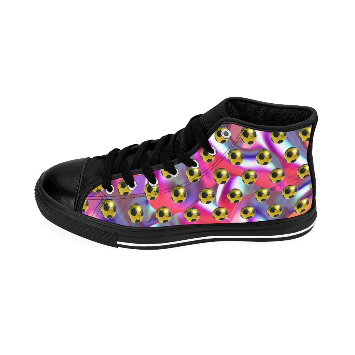 Soccer Ball Silver - High Sneaker