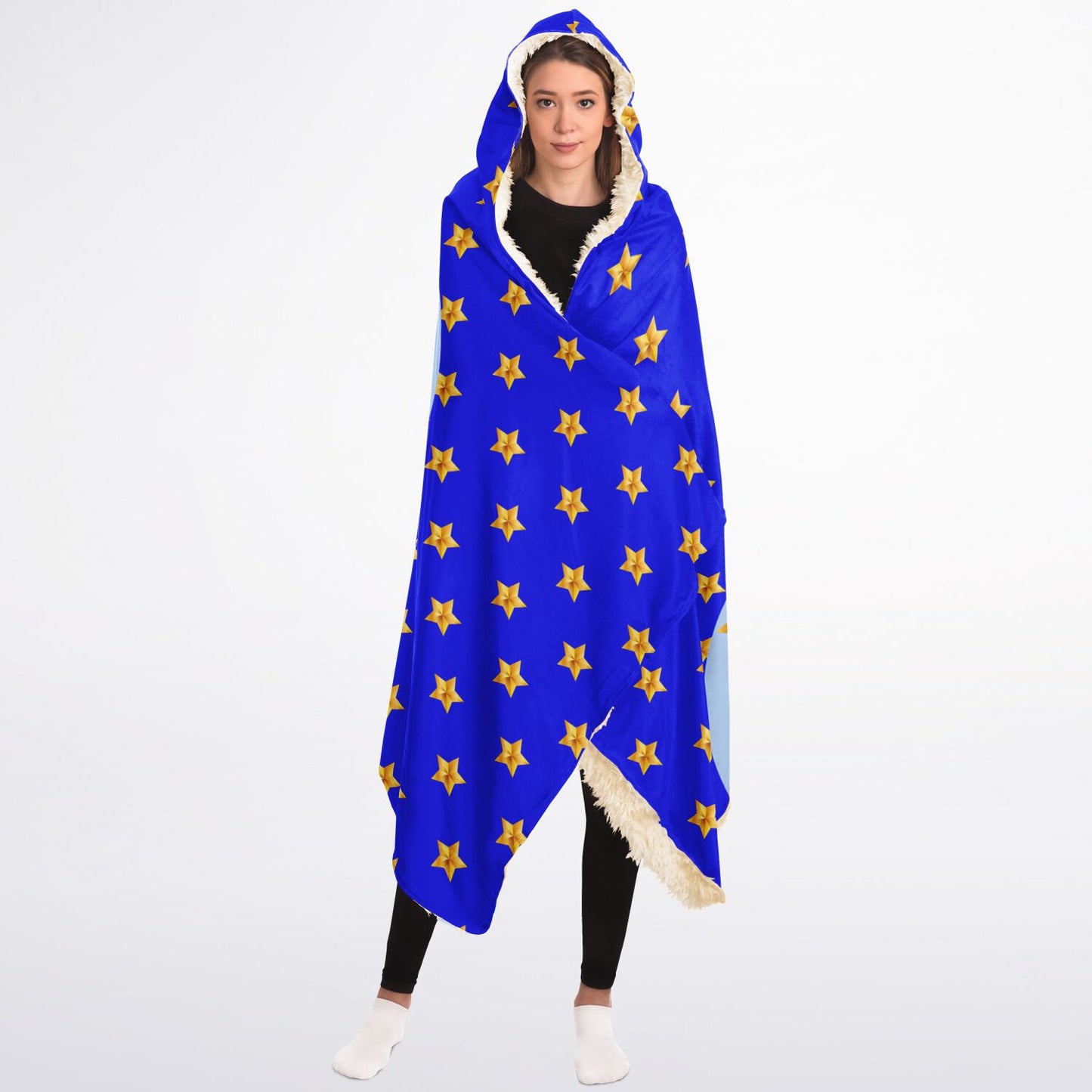 Kick Hard & Play Smart - Hooded Blanket