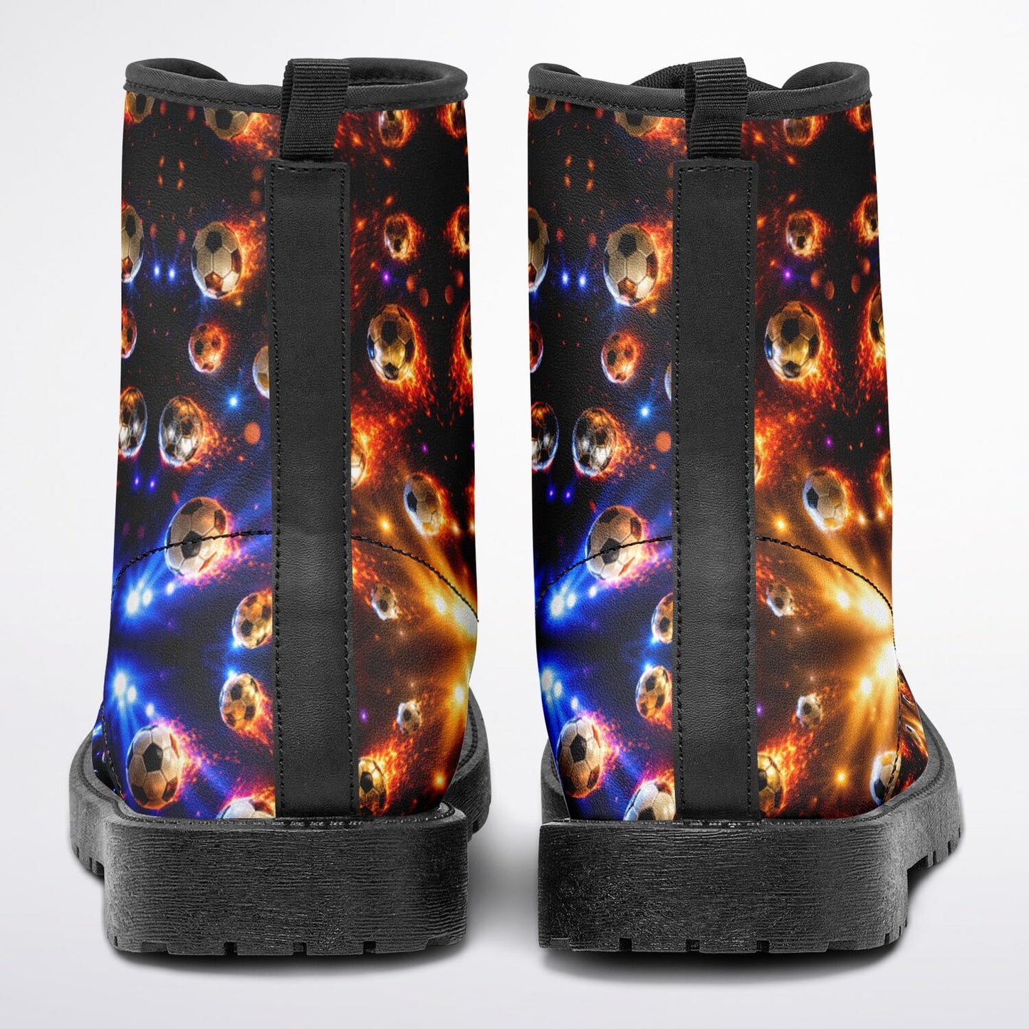 Fire Soccer Balls - Shoe
