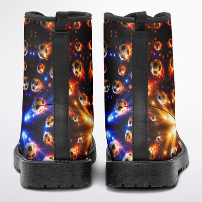 Fire Soccer Balls - Shoe