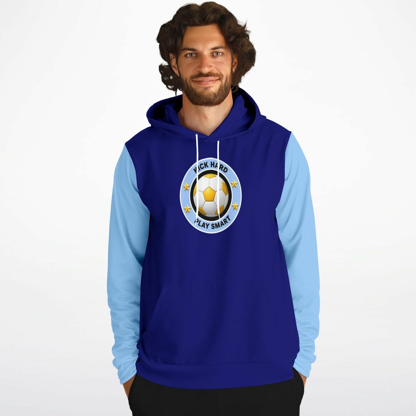 Kick Hard & Play Smart- Hoodie