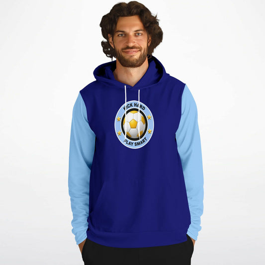 Kick Hard & Play Smart- Hoodie