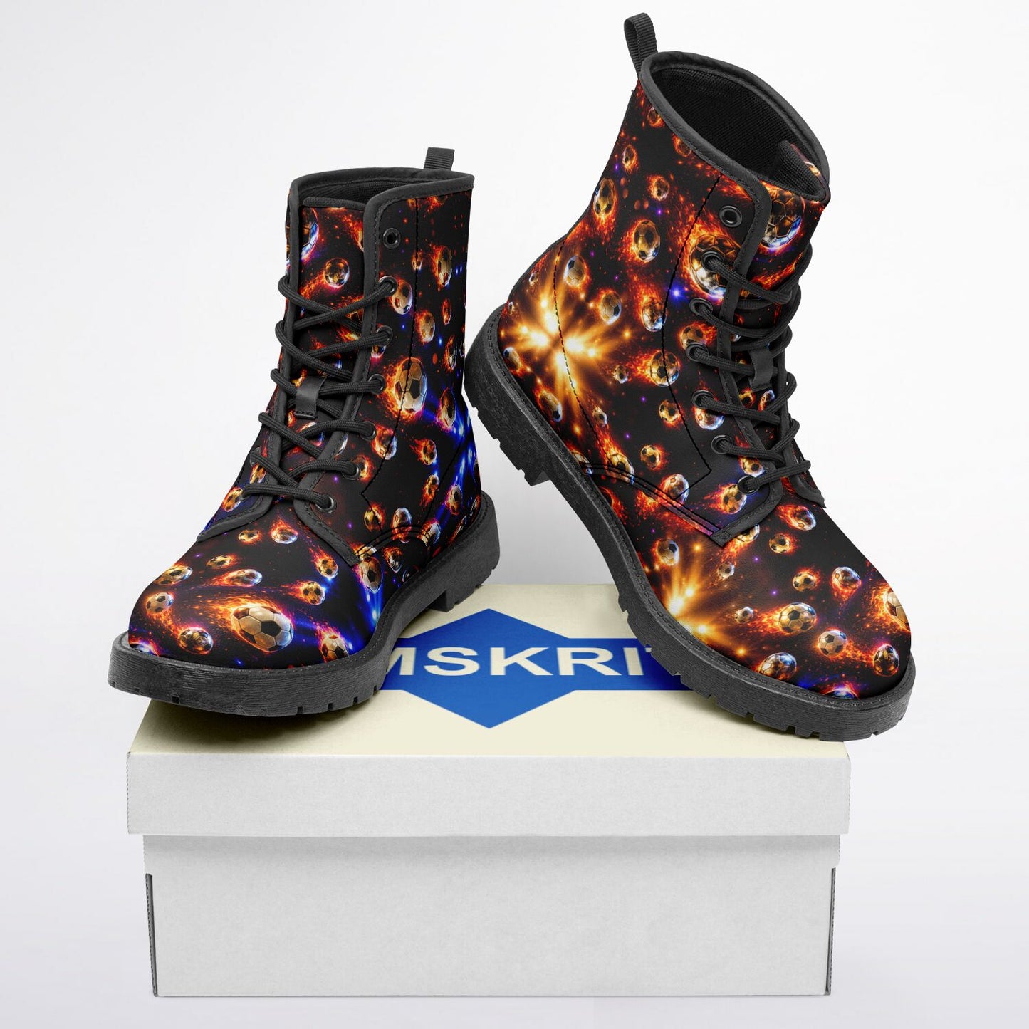 Fire Soccer Balls - Shoe