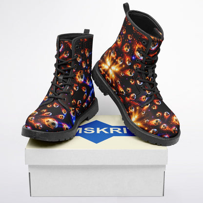 Fire Soccer Balls - Shoe