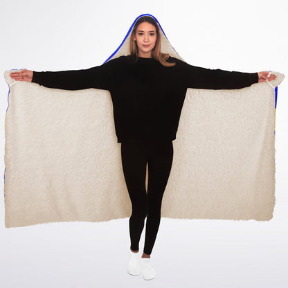 Soccer Champion Blue - Hooded Blanket