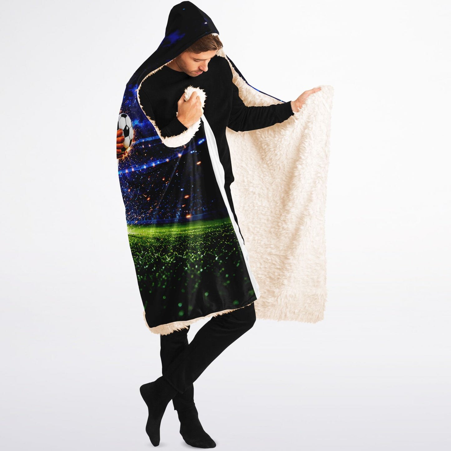 Goalkeeper and Save Goals - Hooded Blanket