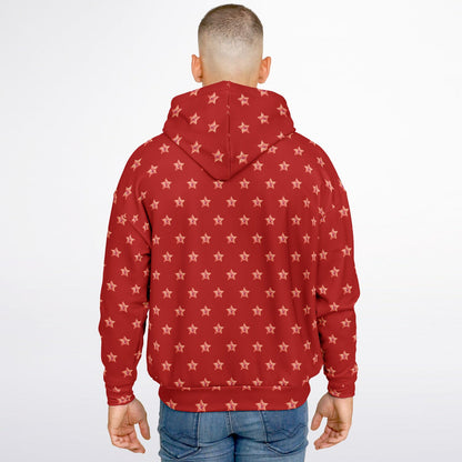Live Love Soccer Red Hoodie