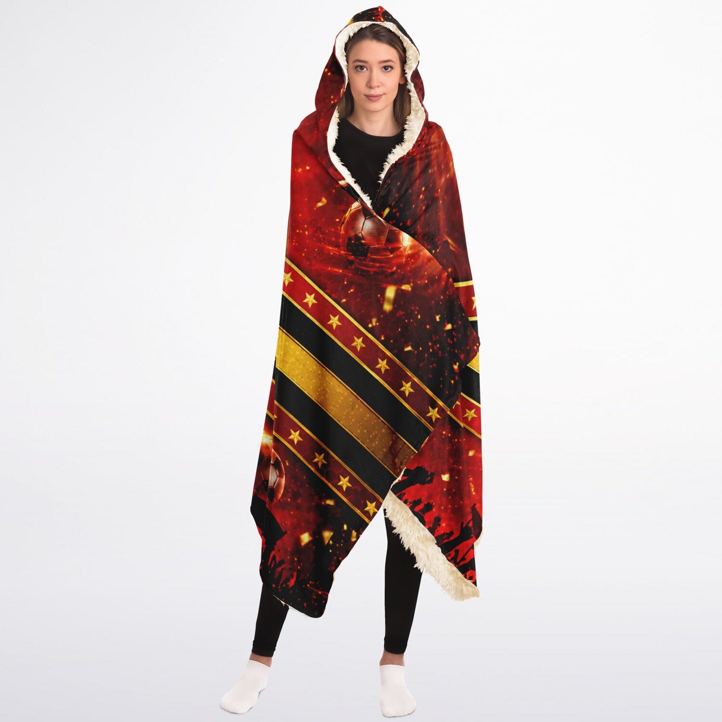 Live Love Soccer - Hooded Blanket