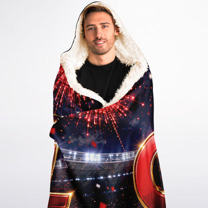 Goal Night - Hooded Blanket