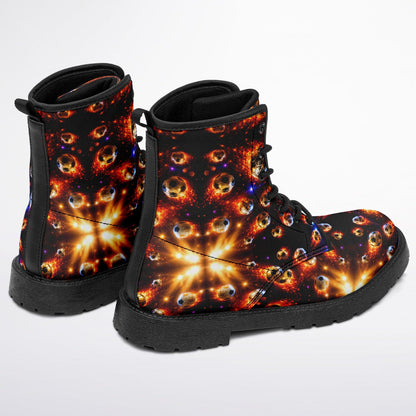 Fire Soccer Balls - Shoe