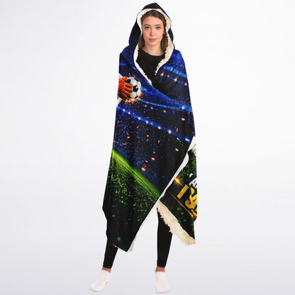 Goalkeeper and Save Goals - Hooded Blanket