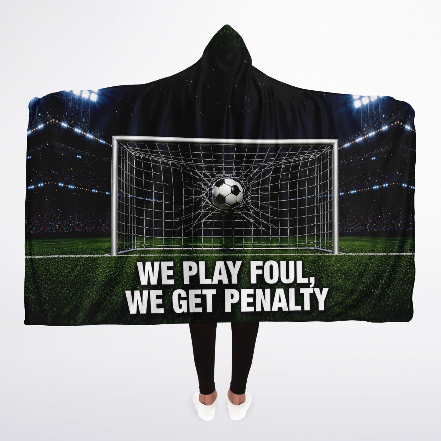Foul and Penalty - Hooded Blanket