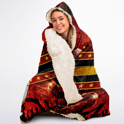 Live Love Soccer - Hooded Blanket