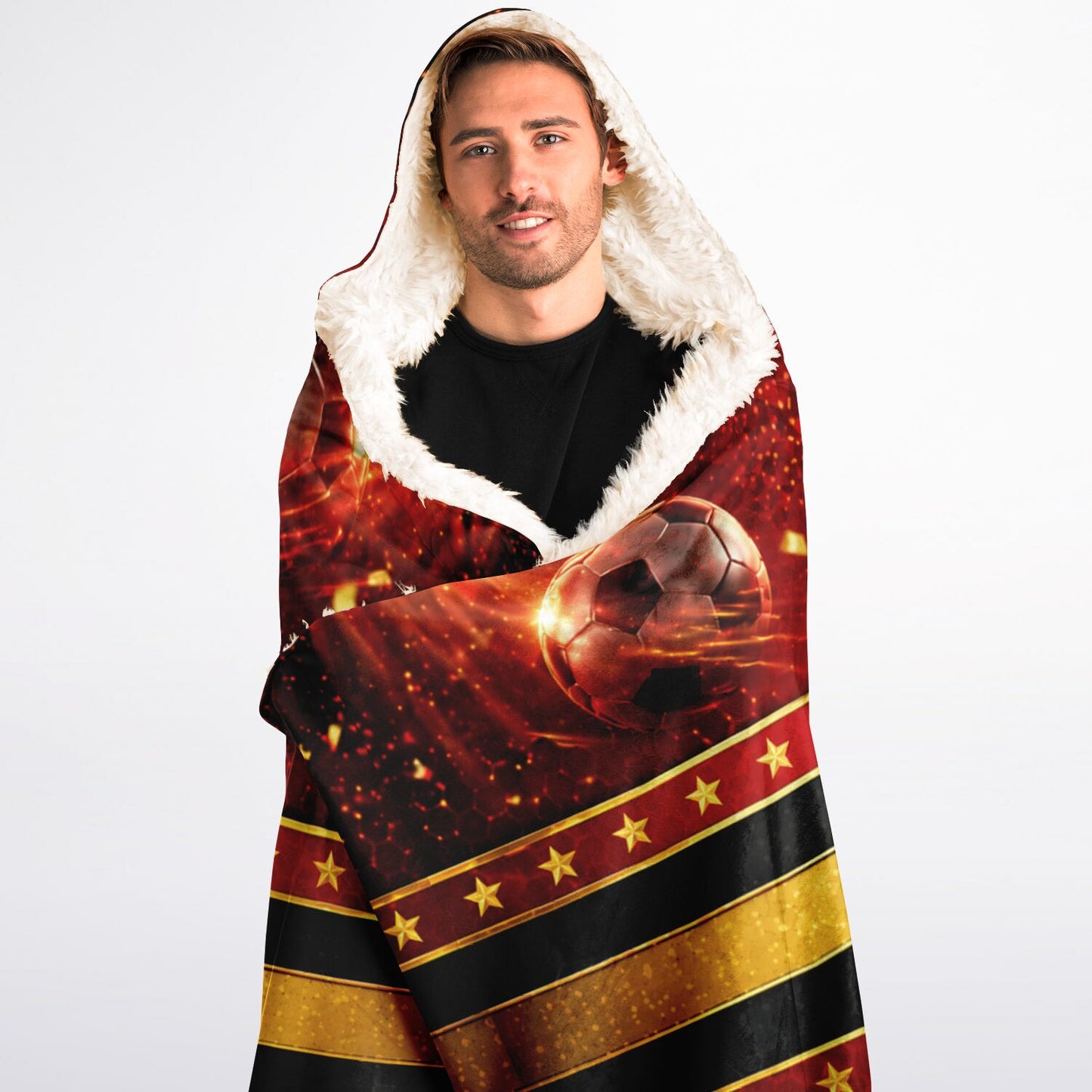 Live Love Soccer - Hooded Blanket