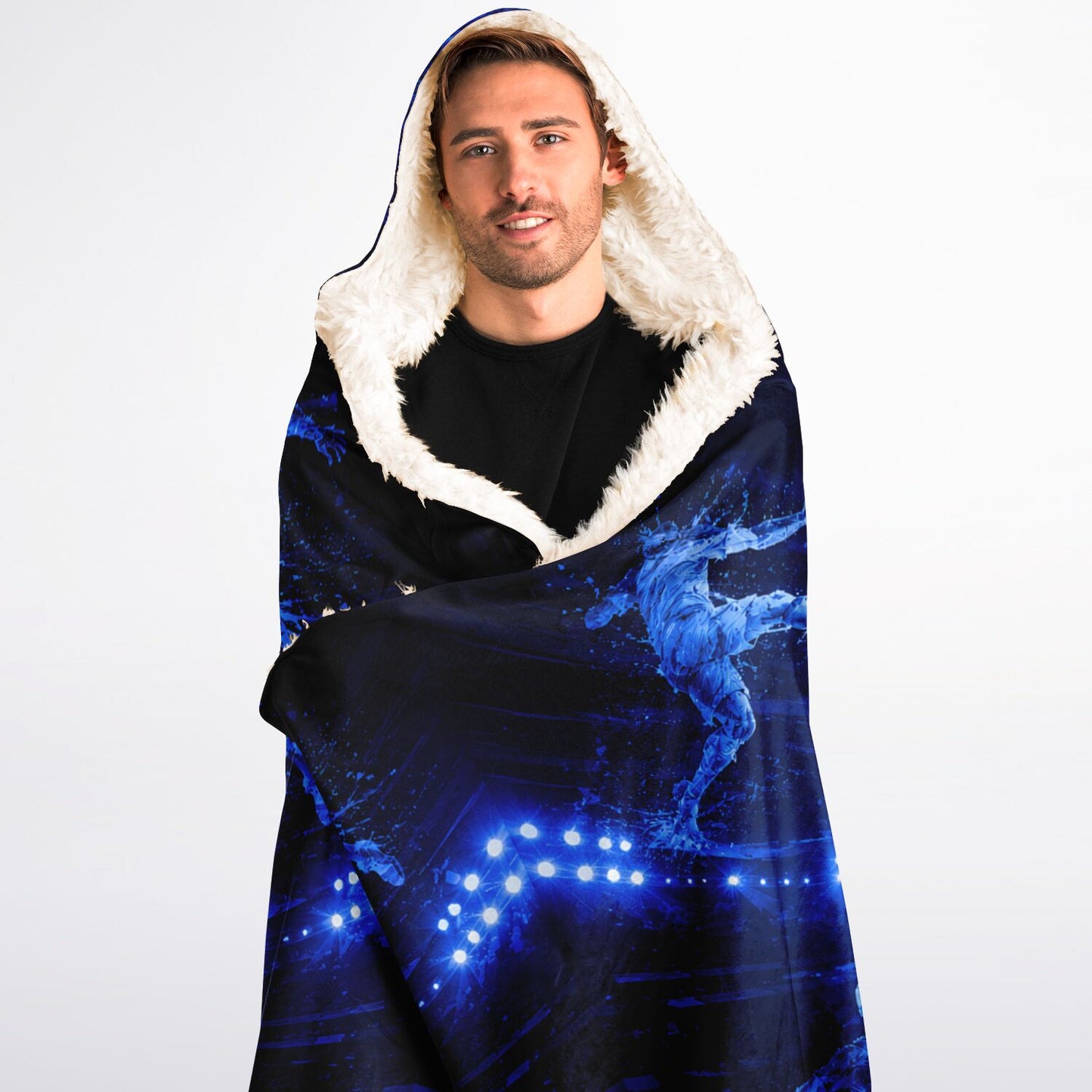 Kick Hard & Play Smart - Hooded Blanket