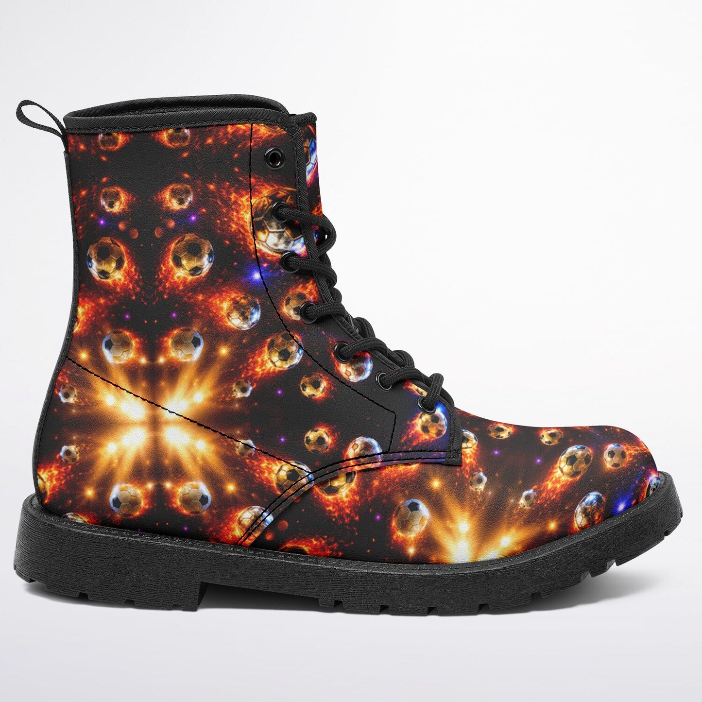 Fire Soccer Balls - Shoe