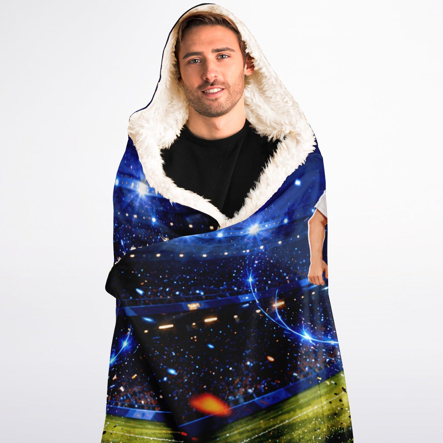 Play Soccer and Have Fun - Hooded Blanket
