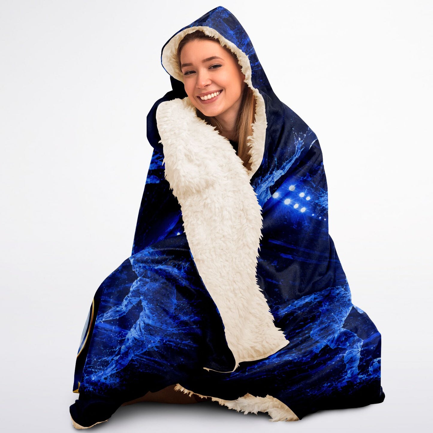 Kick Hard & Play Smart - Hooded Blanket