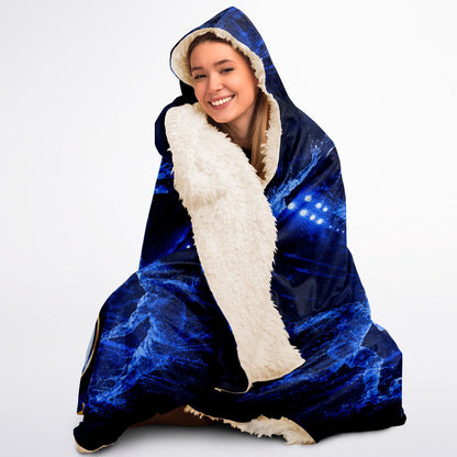 Kick Hard & Play Smart - Hooded Blanket