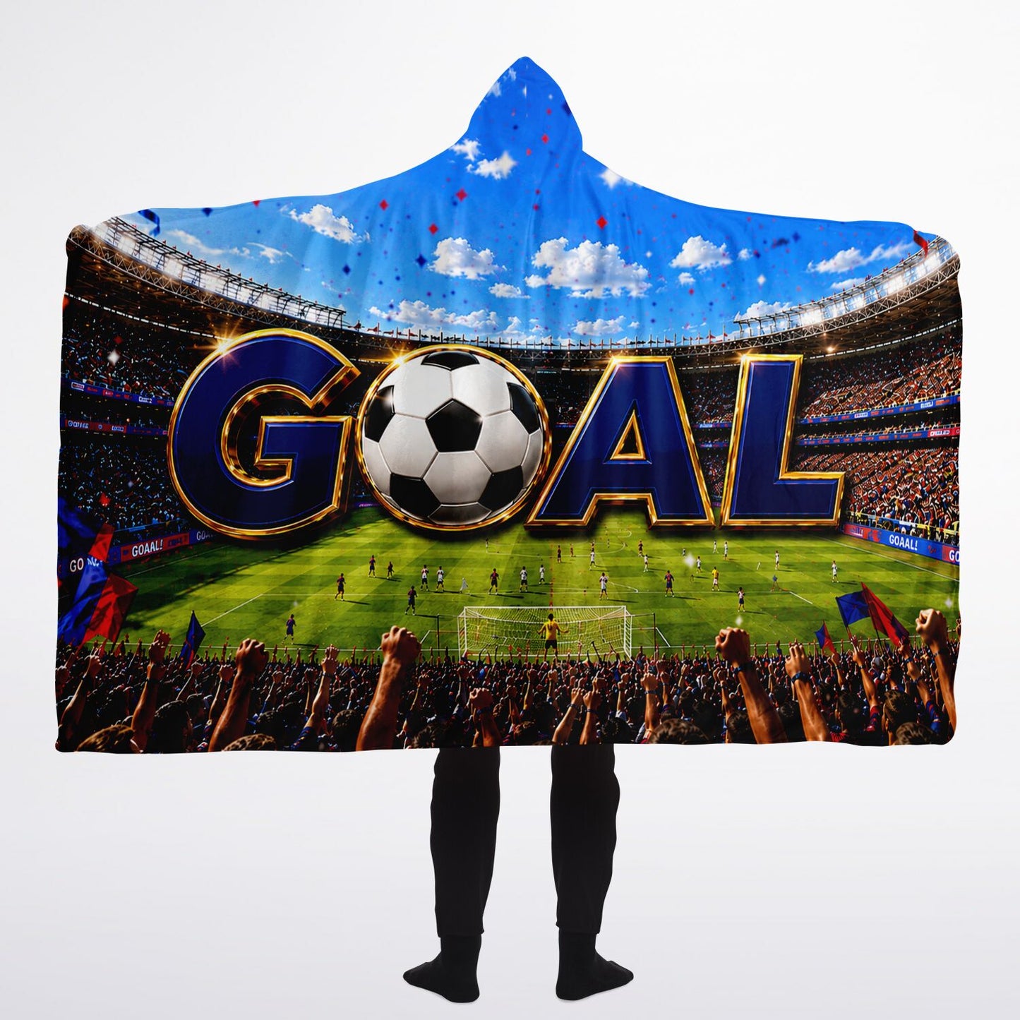 Goal Day - Hooded Blanket