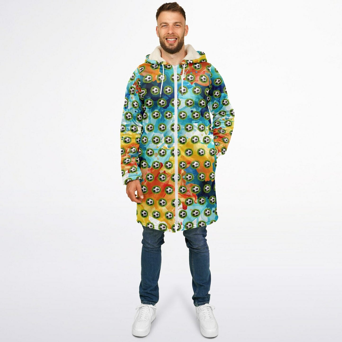 Soccer Ball & Colour - Cloak