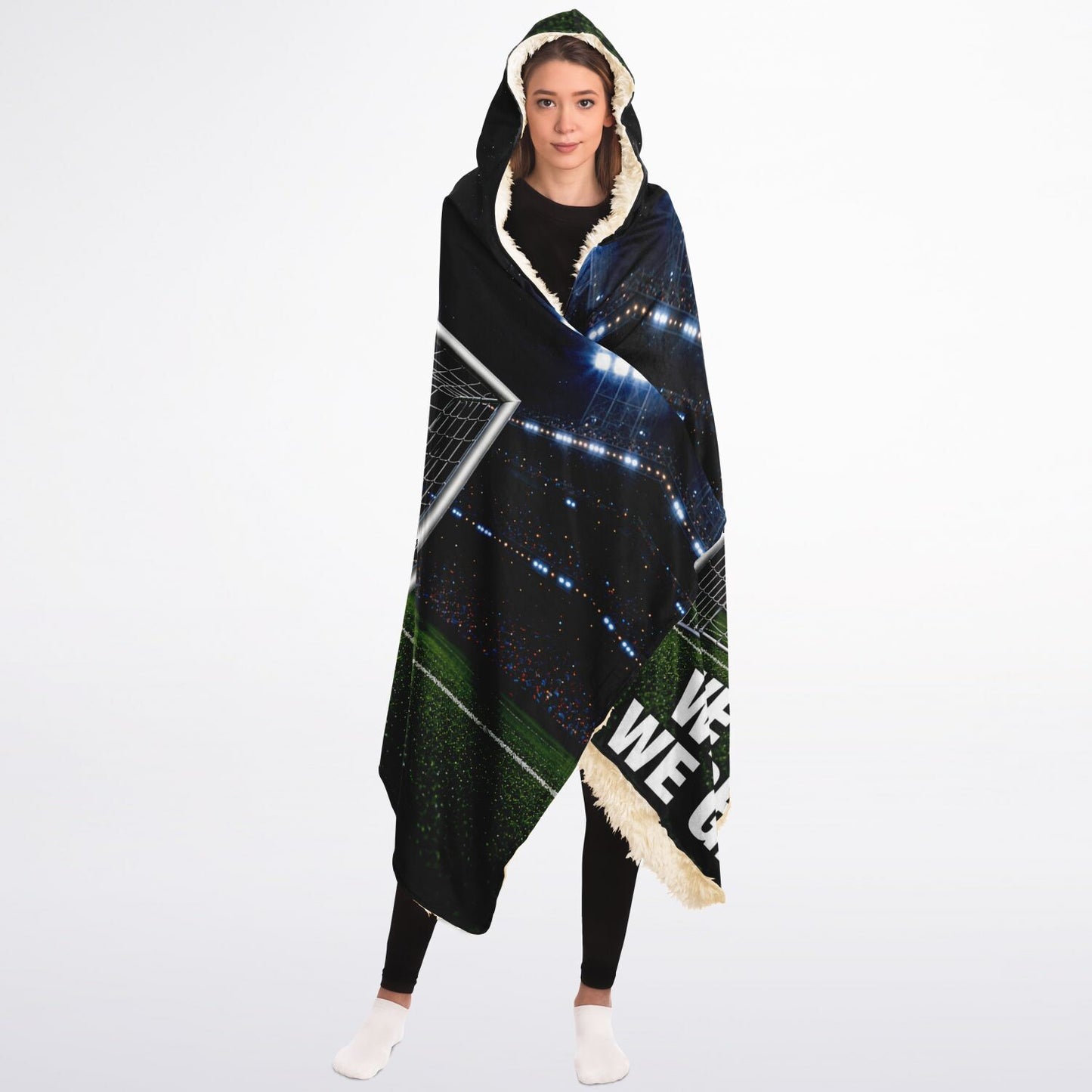 Foul and Penalty - Hooded Blanket