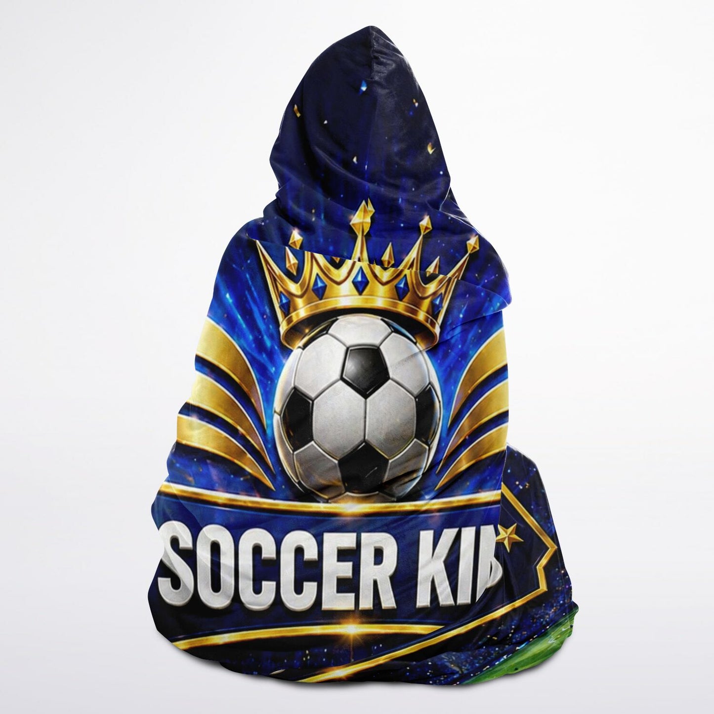 Soccer King - Hooded Blanket