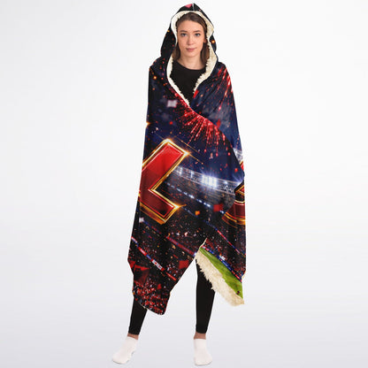Goal Night - Hooded Blanket