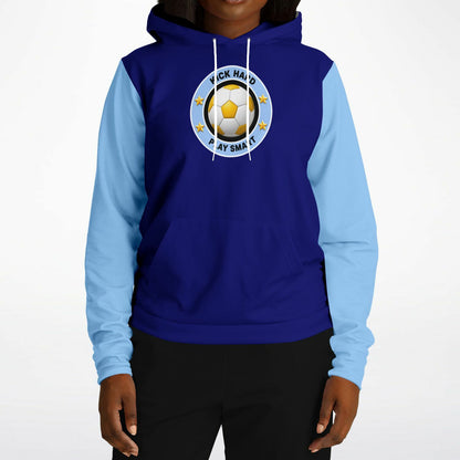 Kick Hard & Play Smart- Hoodie